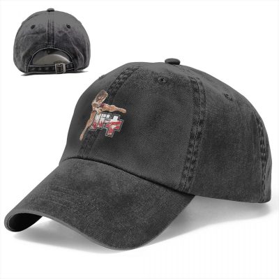 Classic Grappler Baki Hanma Baseball Cap for Men Women Distressed Cotton Snapback Hat Outdoor All Seasons 1 - Baki Merch